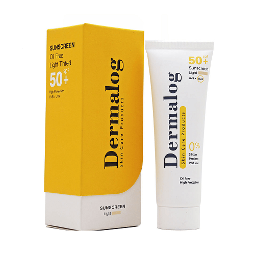 کرم ضد آفتاب فاقد چربی درمالوگ SPF50 – رنگ روشن
