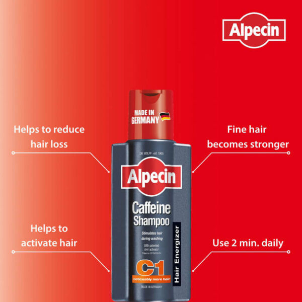 شامپو کافئین آلپسین سی وان اصل Caffeine C1