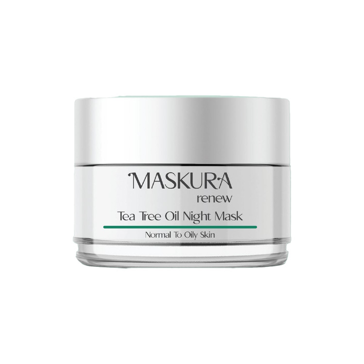 ماسک صورت شب آبرسان ژل کرم آبرسان ماسکورا حجم 50 میلی لیتر Maskura