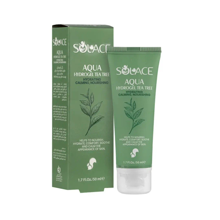 ژل آبرسان درخت چای پوست چرب سولس