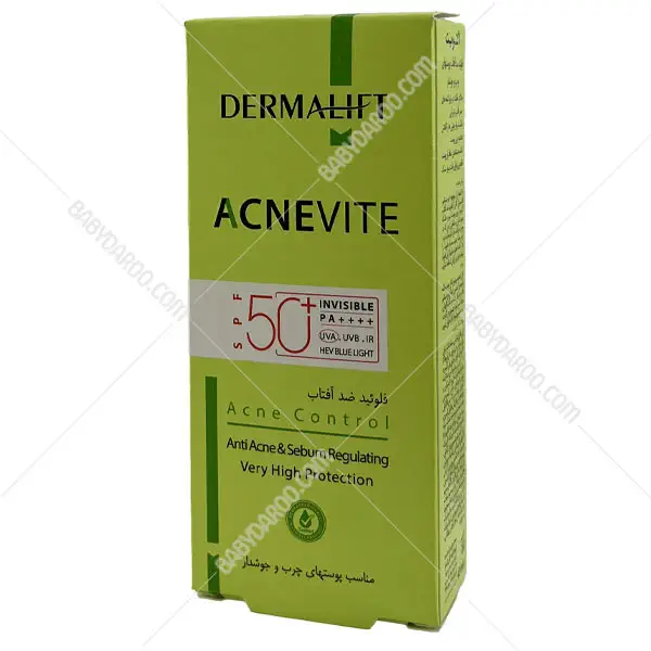 فلوئید ضد آفتاب آکنویت SPF50 درمالیفت