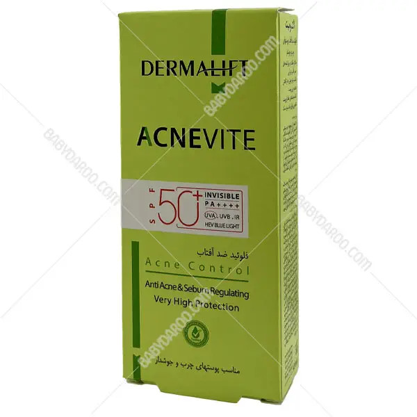 فلوئید ضد آفتاب آکنویت SPF50 درمالیفت