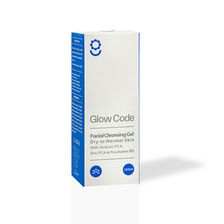 ژل شستشوی صورت پوست خشک گلوکد 150 میلی لیتر